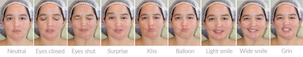 Gabriela’s neurological tests at the first visit