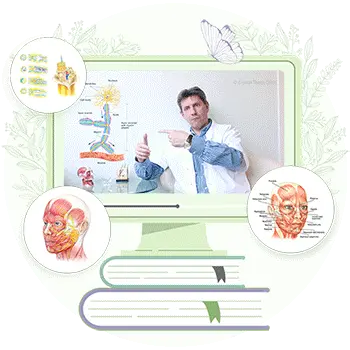Bells palsy video courses animation